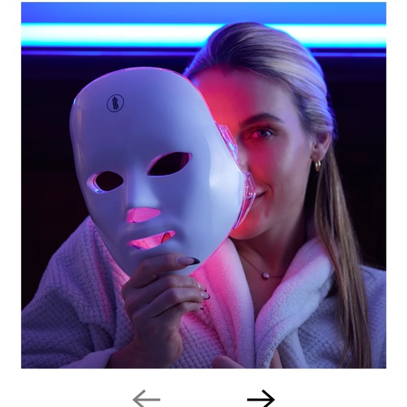 LED Light Therapy Mask - White - Picture 5 of 5